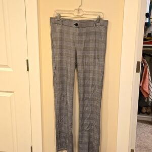 Betabrand plaid dress pants